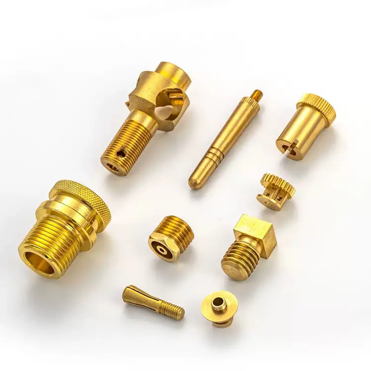 أجزاء من CNC النحاس