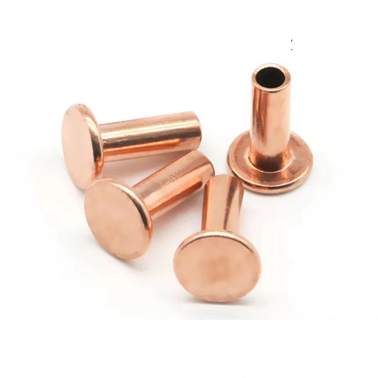 النحاس نصف المسامير المجوفة